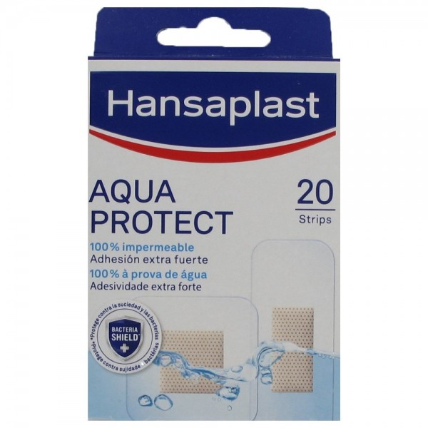 Hansaplast Aqua Protect Resistente Al Agua 20 Uds