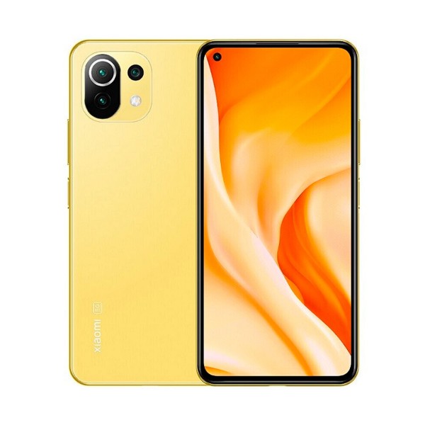 Xiaomi mi 11 lite 5g amarillo (citrus yellow) 8+128gb / 6.55" amoled 90hz / dual sim
