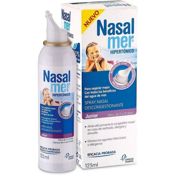 Nasalmer Spray Nasal Hipertonico Suave 125 ml