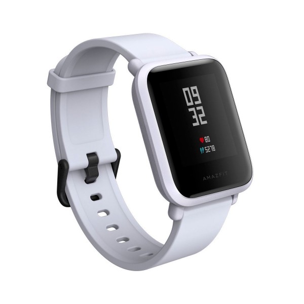 Xiaomi amazfit bip blanco smartwatch 1.28'' wifi gps bluetooth pulsómetro notificaciones inteligentes