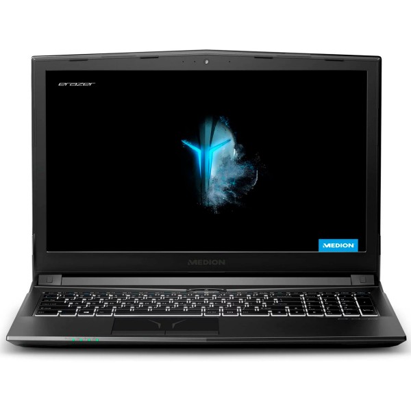 Medion erazer p6605 negro portátil gaming 15.6'' fullhd i5-8300h 4ghz gtx1050 256gb ssd 8gb ram win10 home