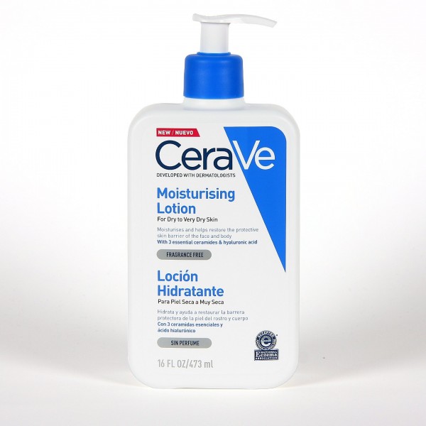 CeraVe Loción Hidratante Piel Seca Muy Seca 473 
