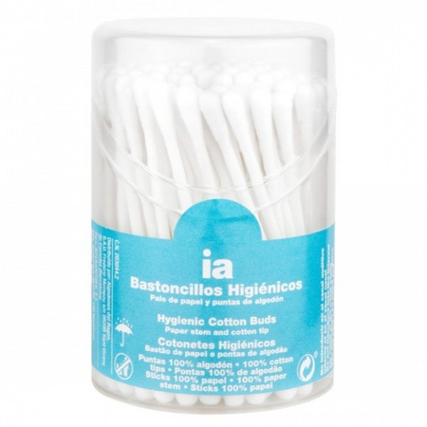 Bastoncillos Higienicos Interapothek 100 Uds Con