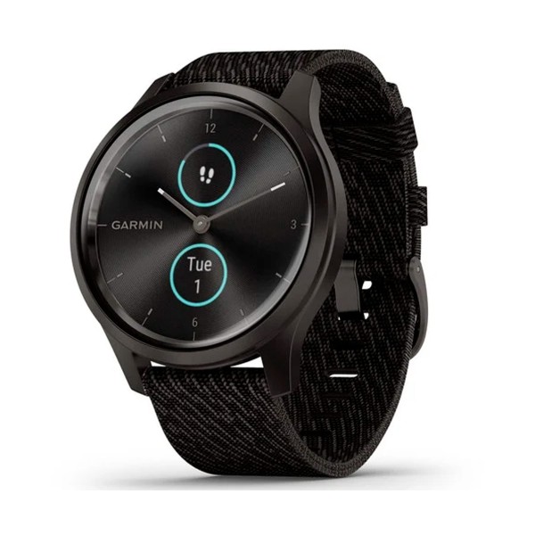 Garmin vívomove style smartwatch negro 42mm amoled con correa nailon negro Garmin vívomove style smartwatch negro 42mm amoled con correa nailon negro