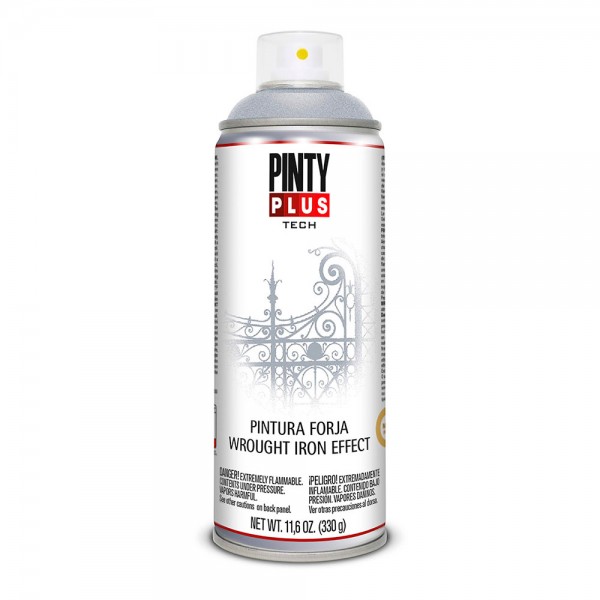 Pintura en spray pintyplus tech pintura forja 520cc gris jf113