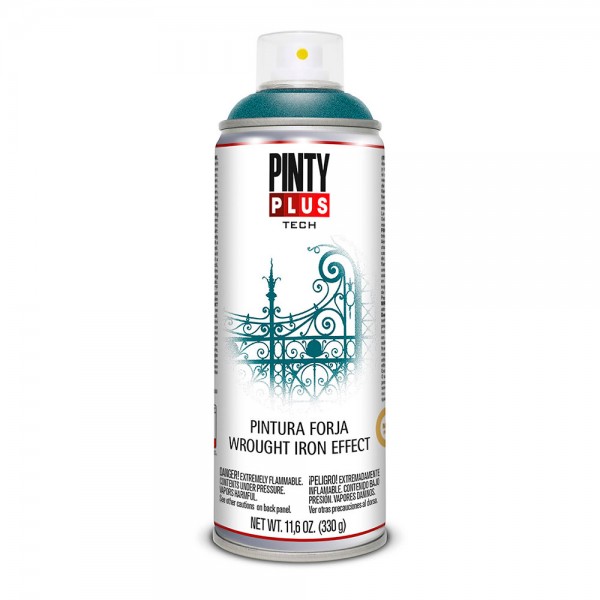 Pintura en spray pintyplus tech pintura forja 520cc verde fj925