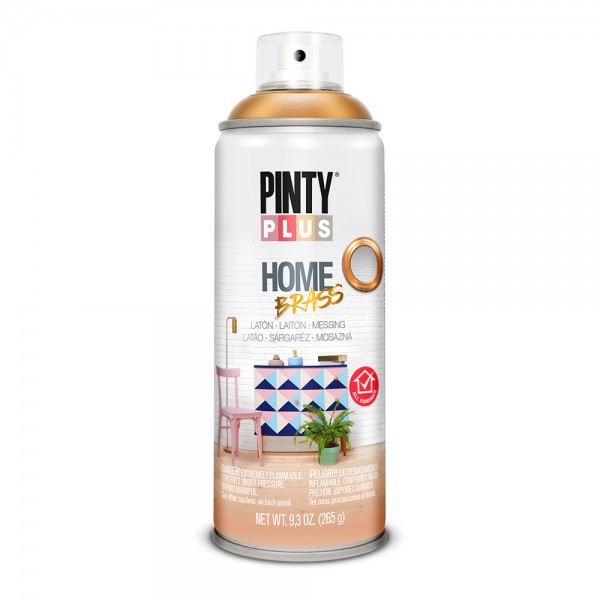Ult. unidades pintura en spray pintyplus home 520cc laton hm439 (pack 2 unidades) Ult. unidades pintura en spray pintyplus home 520cc laton hm439 (pack 2 unidades)