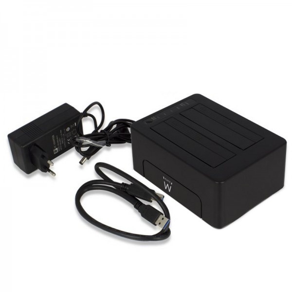 Ewent ew7014 dock station dual 2.5"-3.5" usb 3.1 Ewent ew7014 dock station dual 2.5"-3.5" usb 3.1