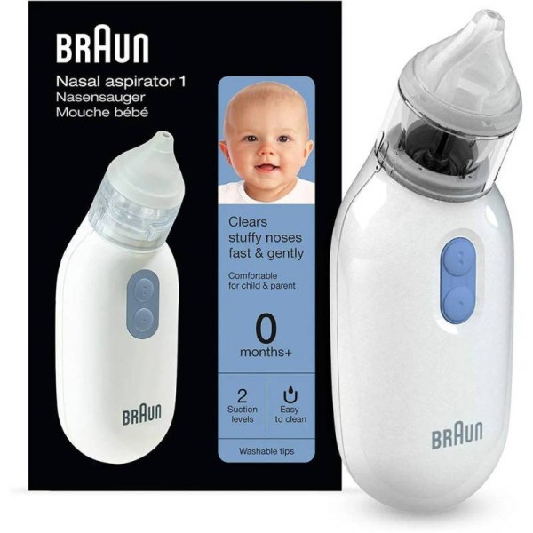 Braun Aspirador Electrico Nasal 1 0+meses 