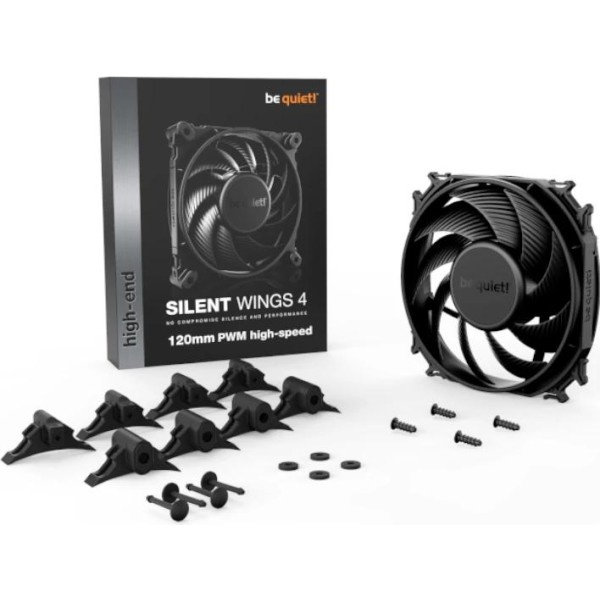 Be quiet! ventilador silent wings 4 120mm